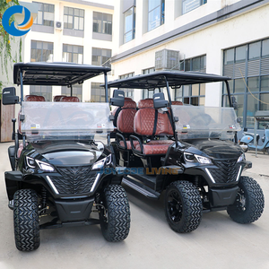 Los Mejores Precios en Carritos de Golf Eléctricos de Litio de 72V Chinos, Vehículos Motorizados de Acero de 4 Plazas, Económicos con Batería de Alta Calidad - Product Image 1