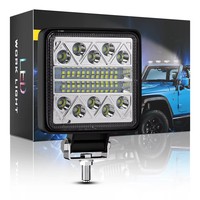Nueva Luz de Trabajo DXZ de 4 Pulgadas y 34 LED con Certificación CE ROHS de 102W 12-24V para Camiones, Autobuses, Barcos y Automóviles, para Reequipamiento/Actualización con 1 Año de Garantía