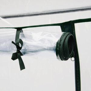 Mini-serre de jardin portable en PVC pliable pour légumes et tomates, avec fermeture éclair, pour l'extérieur et la maison - Product Image 4