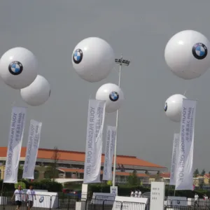Direktlieferung des Herstellers individuelles personalisiertes Logo für Werbung aufblasbares Werbe-Heliumballon