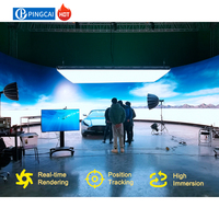 Pantalla de visualización LED de producción virtual de pared LED VP y XR estudios de etapas