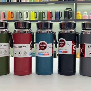Digital Vaccum Metal Stainless Steel Led Smart Water Bottle 600mL 800ML 1000mL Stainless Steel Outdoor Sports Thermos Cup - Product Image 4