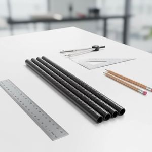 ท่อคาร์บอนแบบด้าน SHENYU 3K ขนาด 5 มม. ความแข็งแรงสูง สำหรับเสาเต็นท์แบบยืดหด โครงโดรน และอุปกรณ์เสริมสำหรับการถ่ายภาพ - Product Image 2