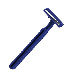 <span class=keywords><strong>Rasoir</strong></span> à deux lames jetables <span class=keywords><strong>pour</strong></span> hommes et femmes, jetables, vente en gros, bon marché, 50 pièces - Product Image 3