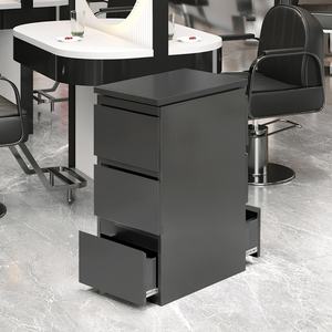 Hot Sale Barber Shop <b>Station</b> Hair Salon Wall Cabinets - Product Image 6