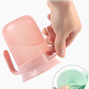 360 Training Silicone Baby Sippy Cup 200mL Taza de agua Vajilla infantil Venta al por mayor Servicio ODM/OEM Taza de silicona suave para niños - Product Image 2