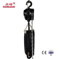 Palans à chaîne manuels de 1 tonne avec sac de protection pour chaîne, pour usage industriel, hauteur de levage 3m 6m
