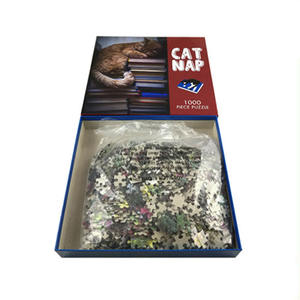 Adult 1000 Pieces <strong>Cat</strong> Printing Handmade <strong>Jigsaw</strong> Customized <strong>Puzzle</strong> - Product Image 6