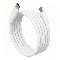 Câble de charge rapide magnétique en silicone 1M C-C 100W QC3.0 USB-TYPE-C pour téléphone/Type-C