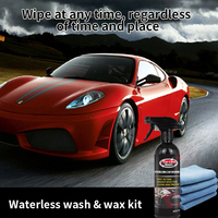 Nettoyant et lustrant multi-usages pour voiture Car Care Magic avec logo personnalisé, spray de lavage sans eau, protection et brillance douce pour le detailing