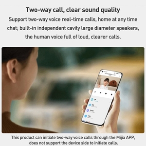 Caméra intelligente <span class=keywords><strong>Xiaomi</strong></span> 3 Pro PTZ de haute qualité, panoramique à 360 degrés, 350W pixels, appel vocal bidirectionnel - Product Image 6