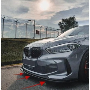 Para BMW Serie 1 F40 M Sport 118i 120i 128ti 2019+ Kit de carrocería con difusor y protector de parachoques delantero - Product Image 3