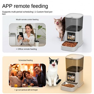 Distributore Automatico di Cibo per Animali Domestici OEM Personalizzato con Telecamera, Dispenser di Cibo per Animali con Video Bidirezionale, Consegna Rapida per Vendita all'Ingrosso - Product Image 3
