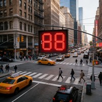 Direkt vom Hersteller Wasserdichte Verkehrssignal-Countdown-Anzeige 2-stelliger LED-Verkehrs-Countdown-Timer