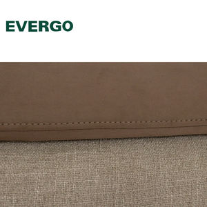 Cama Tapizada Doble Minimalista <span class=keywords><strong>de</strong></span> Tela para Dormitorio, Estructura <span class=keywords><strong>de</strong></span> Cama Queen Size Moderna para Dormitorio, Hotel, Apartamento <span class=keywords><strong>de</strong></span> Lujo - Product Image 4