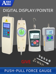 جهاز قياس الشد الرقمي عالي الدقة AICEYI HF-500 بقوة 500 نيوتن مع مستشعرات فيزيائية وضمان لمدة سنة - Product Image 3