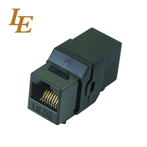 Good Quality Network 90 Degree Rj45 Connector Modular <b>Plug</b> Utp Cat5e Cat6 Keystone Jack - Product Image 2