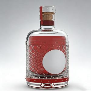 Bouteille en verre de qualité supérieure pour whisky, <span class=keywords><strong>vin</strong></span> et boissons maison – Plusieurs spécifications disponibles - Product Image 1