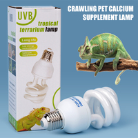 Tortue lézard Reptile UVB5.0 lampe à économie d'énergie fluorescente plante pour animaux de compagnie UVB10.0 supplément de Calcium ampoule chauffante
