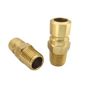 1/4 bspt nữ đến Nam nước Hex Ống núm vú phù hợp Bộ chuyển đổi khuôn nhựa khớp nối cắm - Product Image 2