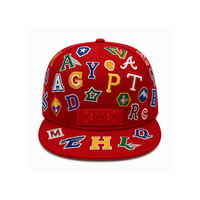 Casquette de baseball originale à 6 panneaux, respirante, style snapback, design vintage, pour équipes, vente en gros