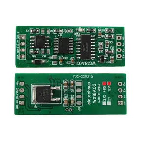 WG18A02 5 pezzi DC 5V 12V RS485 UART Modbus RTU HX711 sensore di pressione modulo bilancia elettronica per Software di configurazione PLC