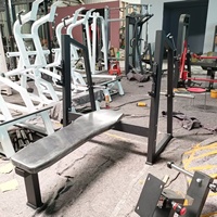 Rack de musculation plat en gros pour presse à dos, équipement de fitness commercial en acier, écologique, pour usage intérieur, sécurité et durabilité pour l'entraînement en salle de sport