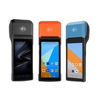 Terminal de point de vente mobile intelligent Android Senraise avec lecteur NFC, écran tactile de 5,5 pouces avec fonction de ticket - Product Image 2