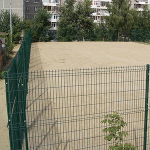 รั้วเหล็กหนาพิเศษแบบเสาพีช - สำหรับขอบเขตโรงงานและเขตแบ่งโซนพื้นที่ทำงาน - Product Image 1