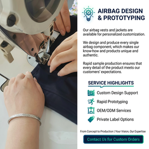 Sistema de cartucho de chaleco airbag ecuestre impreso fiable con inflado rápido, protección segura, anti-UV y transpirable para jockey y jinetes - Product Image 5