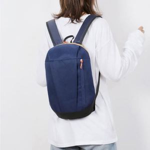 Sac à dos pliable personnalisé avec logo, imperméable, écologique, léger, durable, pour les voyages en plein air, les étudiants, le cyclisme, promotionnel - Product Image 3