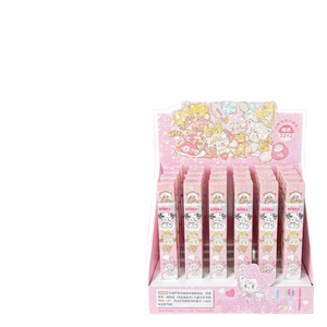 DHF075 40 styles de stylos gel à l'effigie de personnages de dessins animés <span class=keywords><strong>kawaii</strong></span>, chiens neutres, boîte mystère pour étudiants, capybara Mikko Mofusand Chiikawa - Product Image 3