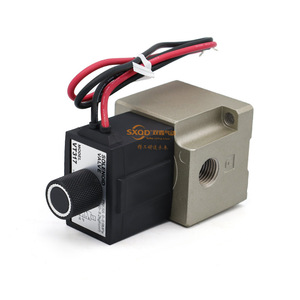 Vanne solénoïde à trois voies SXQD VT317 AC200 type vide - Product Image 1