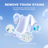 IKEDA OEM/ODM Capsules de lessive 3 en 1 en gel biodégradables et écologiques pour vêtements