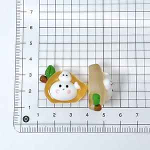 Nuevo creativo lindo dibujos animados luminoso burbuja fruta resina accesorios DIY teléfono móvil funda horquilla zapato hebilla cuentas-todo Acrílico - Product Image 6