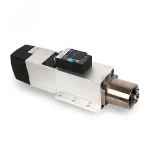 4.5kw ATC Square Air Cooled 380V AC Air Cooling Spindle Motor For Cnc Milling Router Machine