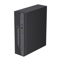 Boîtier PC compact SOHOO-SFF à facteur de forme réduit, 8,2 litres, plusieurs baies de disques, emplacements de verrouillage de sécurité, pour usage professionnel et domestique