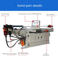Machine à cintrer les tuyaux polyvalente SB-50NC pour les systèmes d'échappement et le cintrage des cages de sécurité des voitures de course