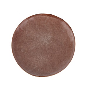 Assiettes de table en céramique rétro nordique à glaçure réactive, assiettes de <span class=keywords><strong>cuisine</strong></span> personnalisées en grès pour restaurant, maison, vente en gros - Product Image 2
