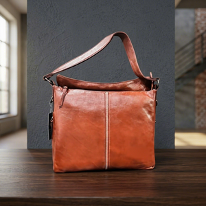 BS International Super Soldes : Pochette de luxe pour femme en cuir véritable, fermeture éclair, imperméable, légère, grande capacité - Product Image 1