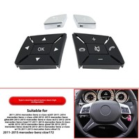 Bouton de volant pour Mercedes Benz W204 a B GLA W212 W207 W204 C E GLK, interrupteur de commande multifonction de remplacement