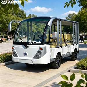 Minibús Eléctrico de 4 Ruedas para Turismo, Ahorro de Energía, Apariencia Personalizada, para Visitas Inmobiliarias y Recepción - Product Image 1
