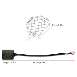 Module de boussole GPS Radiolink M8N TS100 <span class=keywords><strong>Mini</strong></span>, haute précision de positionnement <span class=keywords><strong>pour</strong></span> contrôleur de vol DIY RC FPV <span class=keywords><strong>pour</strong></span> hélicoptères et drones - Product Image 3