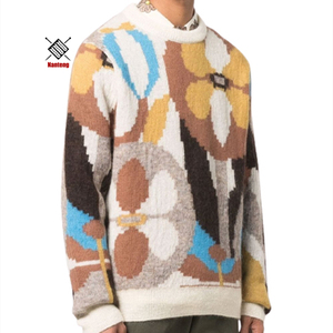 Pulôver unissex de malha, alpaca, malha, lã gráfica, suave, personalizado - Product Image 1