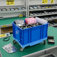 Caisse en plastique 2026 à prix de gros pour le transport et le stockage agricole de fruits, champignons et légumes
