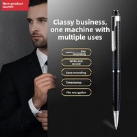 Enregistreur vocal portable en métal, fonction de transcription à une touche, longue autonomie de la batterie, enregistrement haute définition pour les réunions