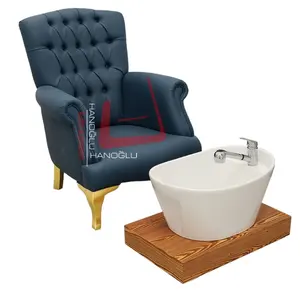 Chaise de lavage de cheveux pour Salon de coiffure, lit de shampooing, bassin en céramique de qualité supérieure, vente en gros,