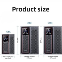 Fuente de Alimentación UPS Mejorada G7 C1K C2K C3K Todo en Uno con Batería Integrada, Voltaje Estabilizado, Respaldo de Energía de Emergencia para Computadora