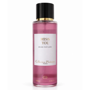 250ml  Miss You - Brume parfumée  Brume corporelle pour femmes Parfum floral à la rose Longue tenue Body Splash - Product Image 1