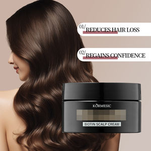 KORMESIC Crème de massage capillaire antichute et antipelliculaire à la biotine 100g, produits de croissance capillaire, réparation bio des cheveux abîmés, soin contre la chute des cheveux - Product Image 2